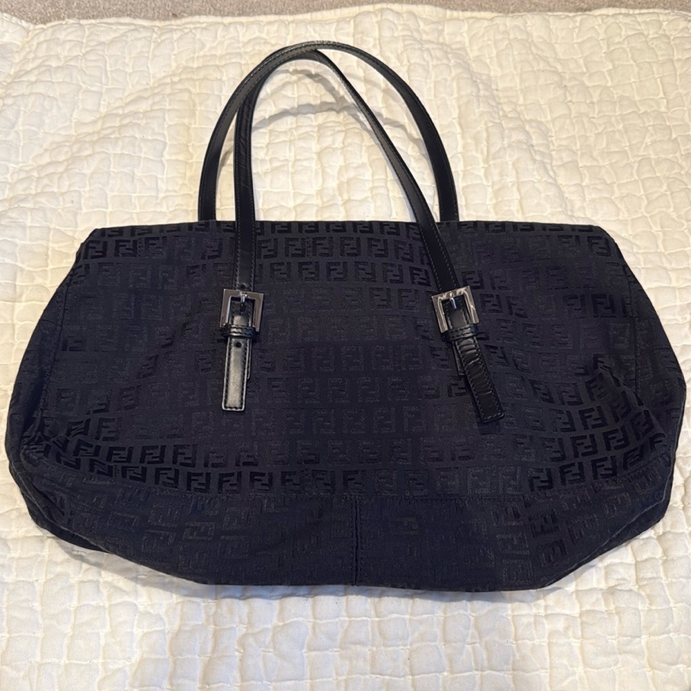 Fendi Zucca flap shoulder bag - Picture 6 of 14